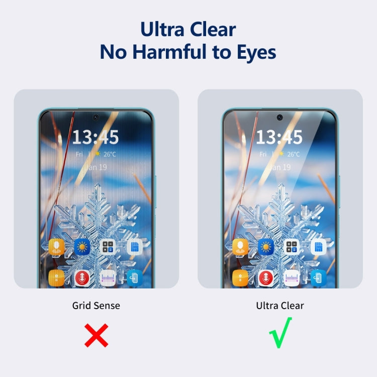 For Samsung Galaxy A54 5G 5pcs ENKAY Hat-Prince 360 Degree Anti-peeping Privacy Full Screen Tempered Glass Film