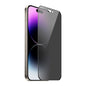 For iPhone 14 Pro Max ENKAY Hat-Prince 360 Degree Anti-peeping Privacy Full Screen Tempered Glass Film