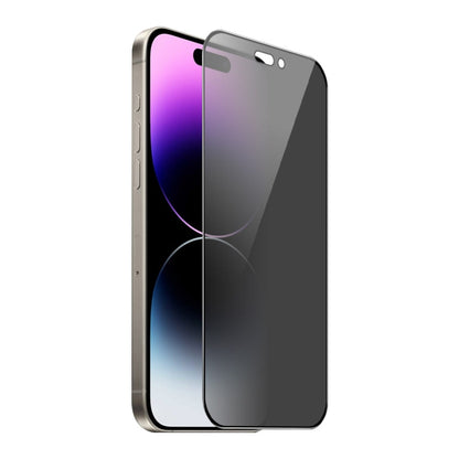 For iPhone 14 Pro ENKAY Hat-Prince 360 Degree Anti-peeping Privacy Full Screen Tempered Glass Film