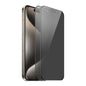 For iPhone 15 Pro Max 2pcs ENKAY Hat-Prince 360 Degree Anti-peeping Privacy Full Screen Tempered Glass Film