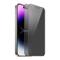For iPhone 14 Pro Max 2pcs ENKAY Hat-Prince 360 Degree Anti-peeping Privacy Full Screen Tempered Glass Film