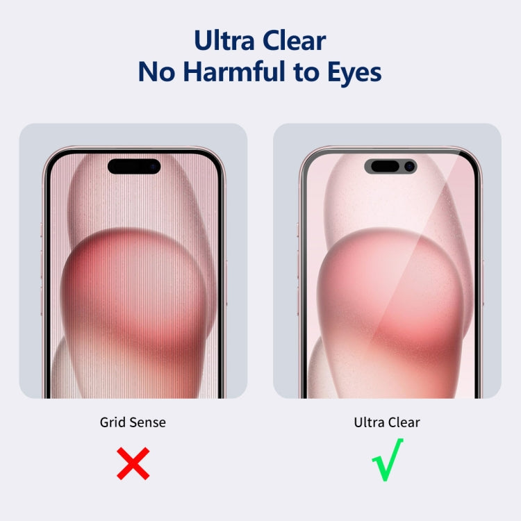 For iPhone 15 5pcs ENKAY Hat-Prince 360 Degree Anti-peeping Privacy Full Screen Tempered Glass Film