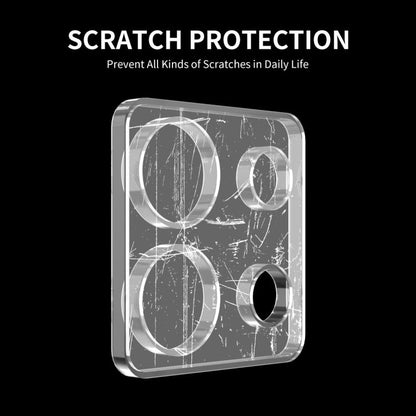 Pour Xiaomi Redmi Note 13 5G ENKAY Hat-Prince Film de protection d'objectif de caméra arrière en verre trempé 9H (transparent)