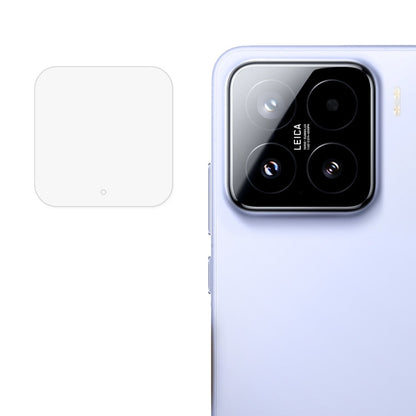 Pour Xiaomi 15 Film de protection en verre trempé 9H pour objectif de caméra arrière ENKAY Hat-Prince (Transparent)