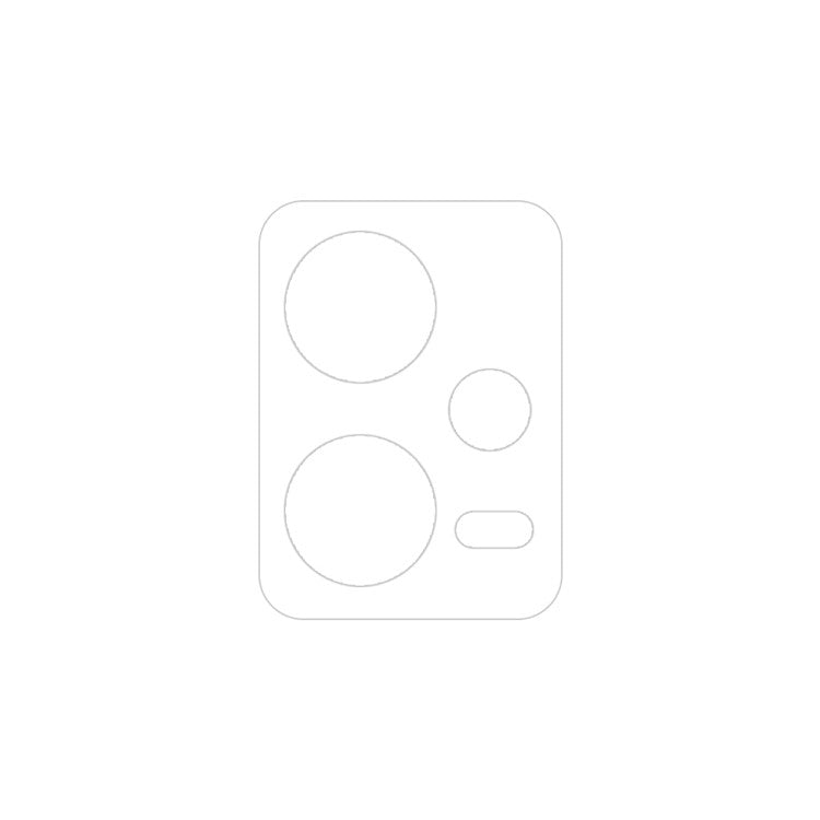 For Redmi Note 12 5G ENKAY Hat-Prince 9H Rear Camera Lens Tempered Glass Film(Transparent)