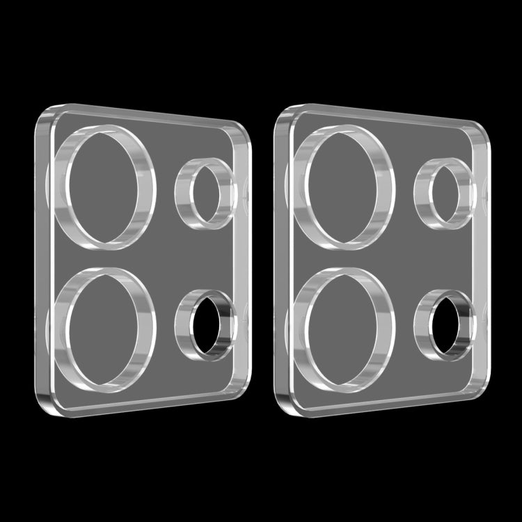 Pour Xiaomi Redmi Note 13 Pro 5G 2pcs ENKAY Hat-Prince 9H Film en verre trempé pour objectif de caméra arrière (Transparent)