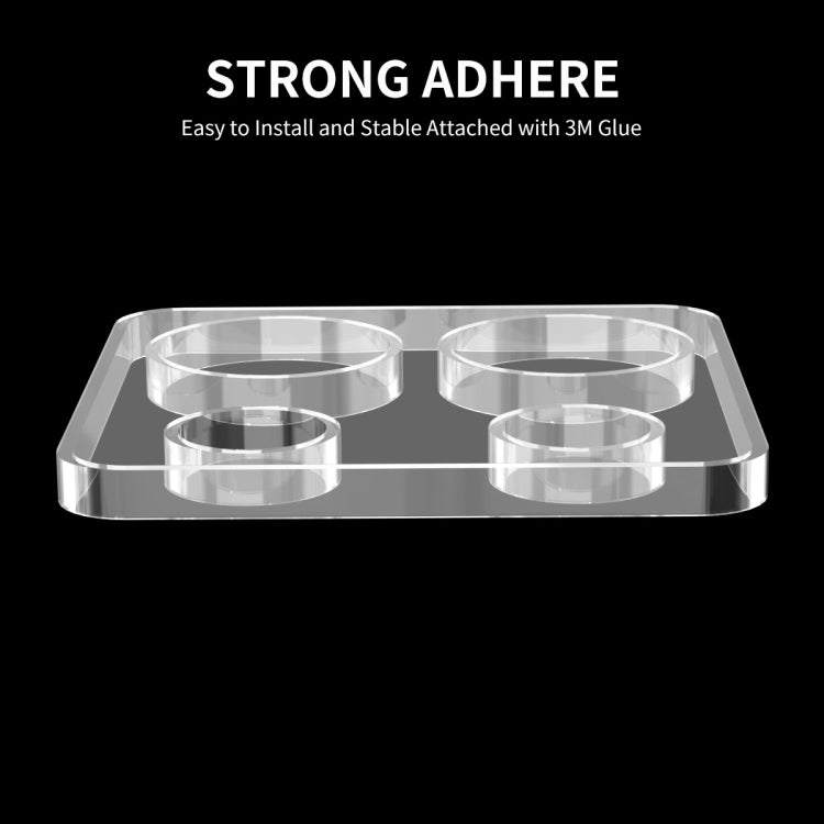 Pour Xiaomi Redmi Note 13 Pro 5G 2pcs ENKAY Hat-Prince 9H Film en verre trempé pour objectif de caméra arrière (Transparent)