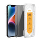 For iPhone 17e / 16e / 14 / 13 / 13 Pro ENKAY Easy Install Anti-peeping Privacy Full Screen Tempered Glass Film