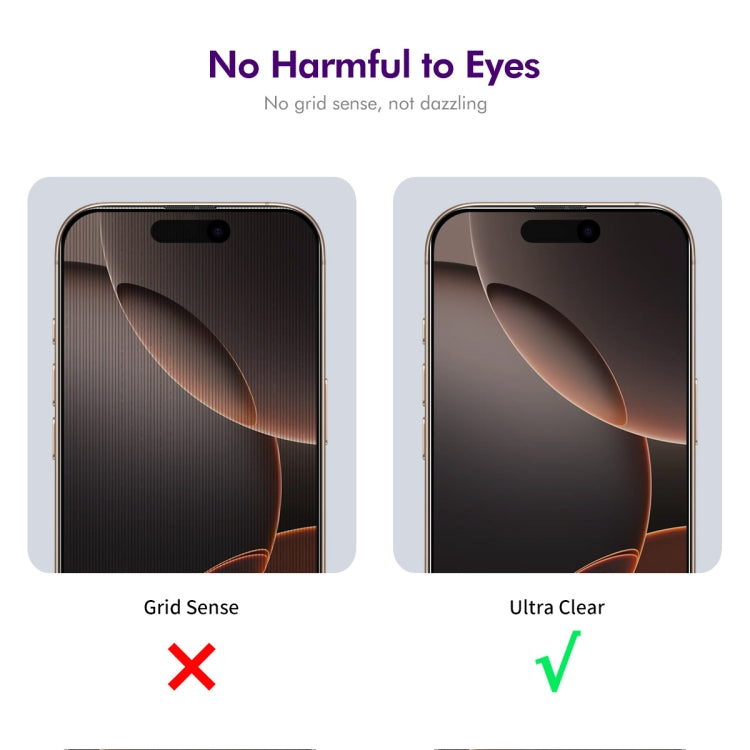 For iPhone 16 Pro ENKAY Easy Install Anti-peeping Privacy Full Screen Tempered Glass Film