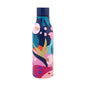 JUNSUNMAY Bouteille isotherme à motifs géométriques en acier inoxydable 304, 550 ml (bleu foncé)