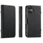Pour iPhone 16 Plus SUTENI J07 Étui de téléphone en cuir multifonctionnel à rabat horizontal Magsafe (Noir)