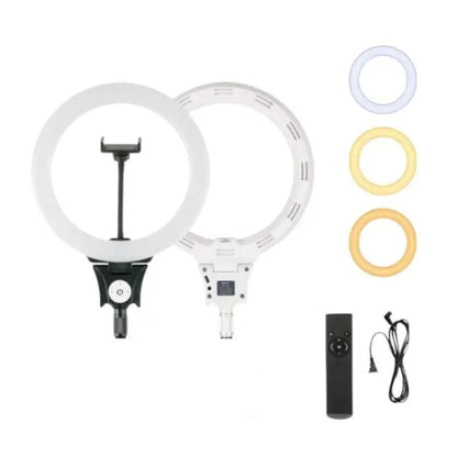 Anneau lumineux vidéo JMARY FM-12R LED de remplissage pour photographie, 12 pouces (prise US)