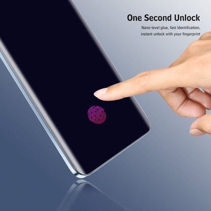 For vivo X100 / X100 Pro ENKAY Easy Install Hot Bending Full Coverage Side Glue Tempered Glass Film