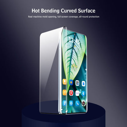 For vivo S18 / S18 Pro ENKAY Easy Install Hot Bending Full Coverage Side Glue Tempered Glass Film