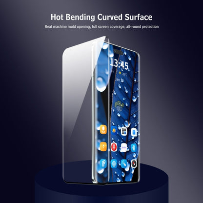 Film en verre trempé ENKAY Easy Install Hot Bending Side Glue pour Honor Magic5 Pro