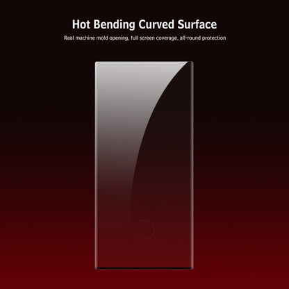 For Samsung Galaxy S22 Ultra 5G ENKAY Easy Install Hot Bending Side Glue Tempered Glass Film