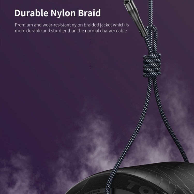 ENKAY 6-in-1 5A USB + Type-C to Type-C / 8 Pin / Micro USB Multifunction Fast Charging Cable, Cable Length:1.3m(Green)