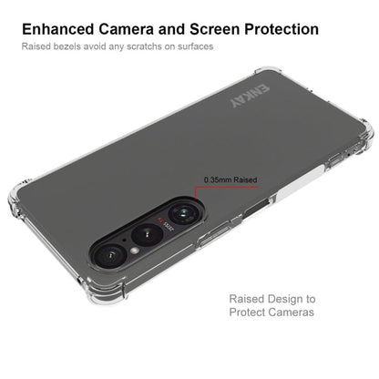 For Sony Xperia 1 VI ENKAY Hat-Prince Transparent TPU Shockproof Phone Case