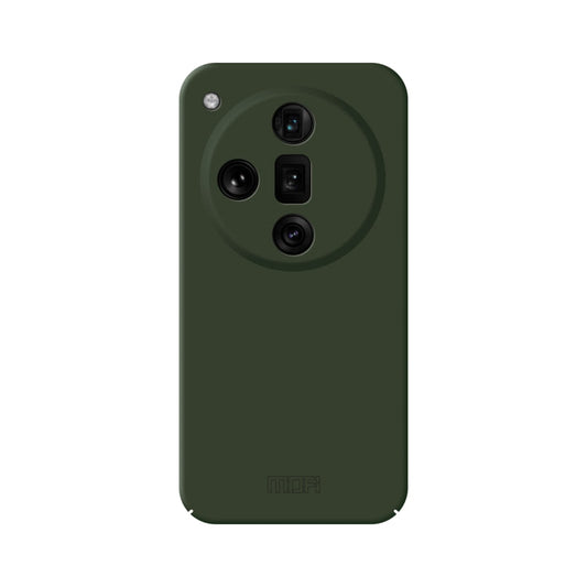 For OPPO Find X7 Ultra MOFI Qin Series Skin Feel All-inclusive PC Phone Case(Green)