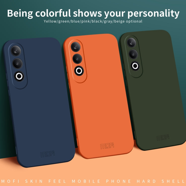 For OPPO K12 / OnePlus Nord CE4 MOFI Qin Series Skin Feel All-inclusive PC Phone Case(Blue)