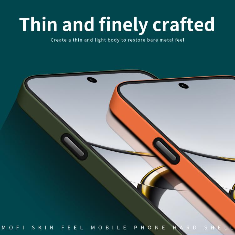 For OPPO Find X8 Pro MOFI Qin Series Skin Feel All-inclusive PC Phone Case(Blue)