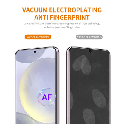 For Samsung Galaxy S24+ 5G ENKAY Easy Install 0.18mm High Alumina Silicon Full Glass Film, Support Ultrasonic Unlock