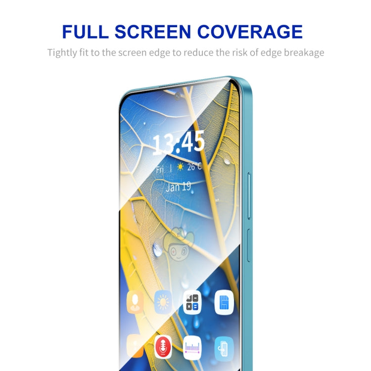 Pour film de verre complet Realme GT5 ENKAY Easy Install High Alumina Silicon