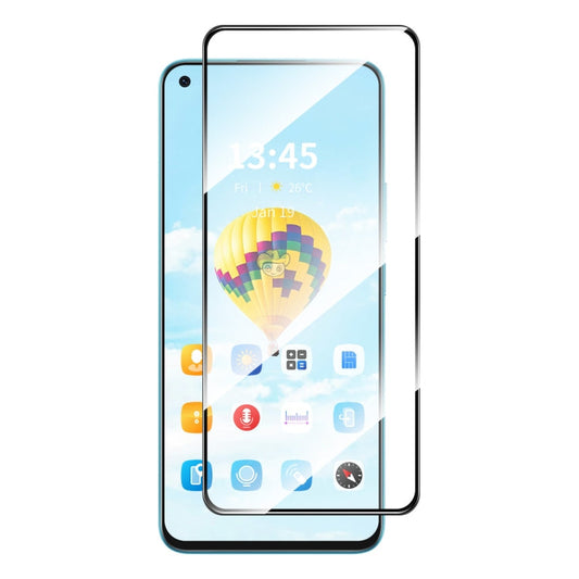 For OPPO A36 / A76 ENKAY Full Glue High Aluminum-silicon Tempered Glass Film
