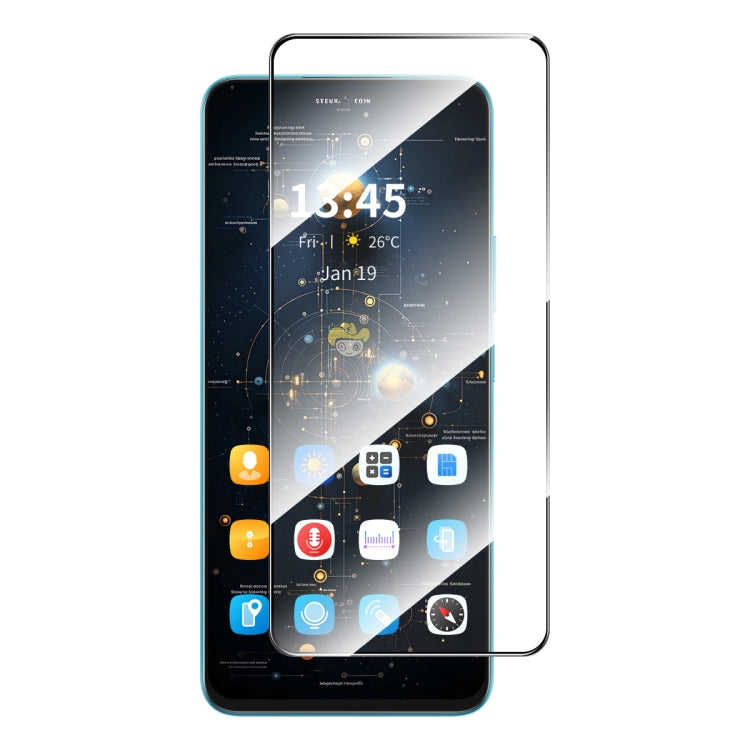 Pour OPPO Find X8 Film de protection en verre trempé ENKAY Full Glue haute teneur en aluminium-silicium