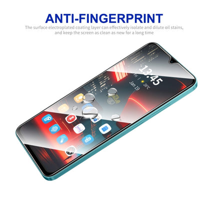 For OPPO A16e 2pcs ENKAY Full Glue High Aluminum-silicon Tempered Glass Film