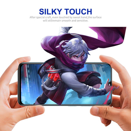 For Tecno POP 6 2pcs ENKAY Full Glue High Aluminum-silicon Tempered Glass Film
