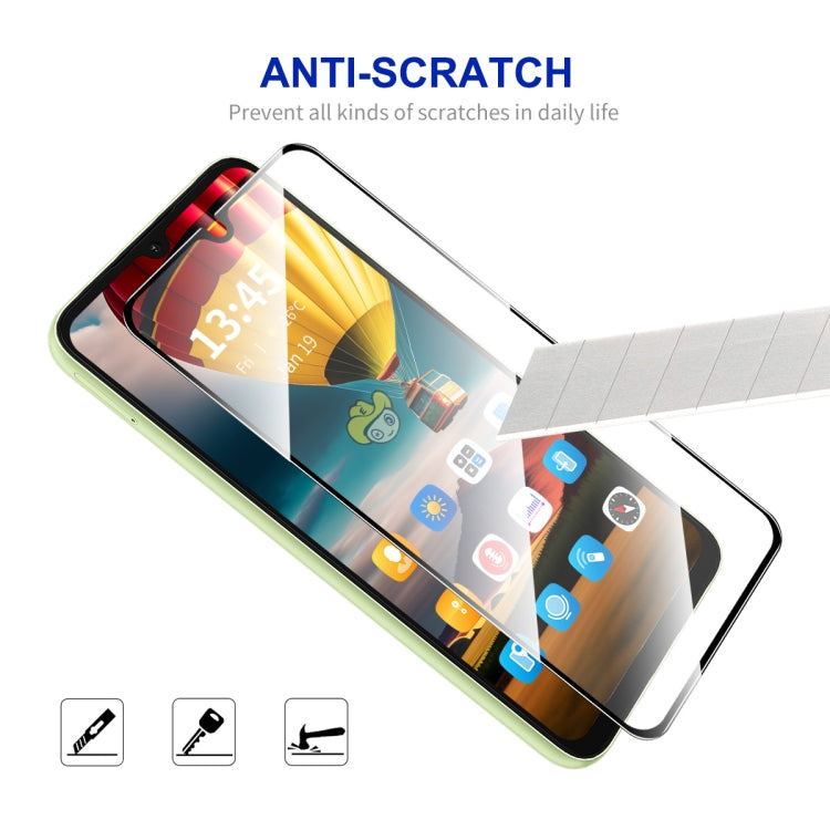 For Infinix Note 12 G96 ENKAY Full Glue High Aluminum-silicon Tempered Glass Film
