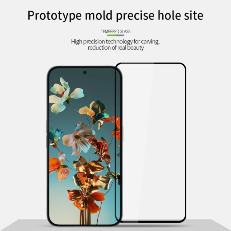 For Nothing Phone 2a Plus MOFI 9H 2.5D Full Screen Tempered Glass Film(Black)