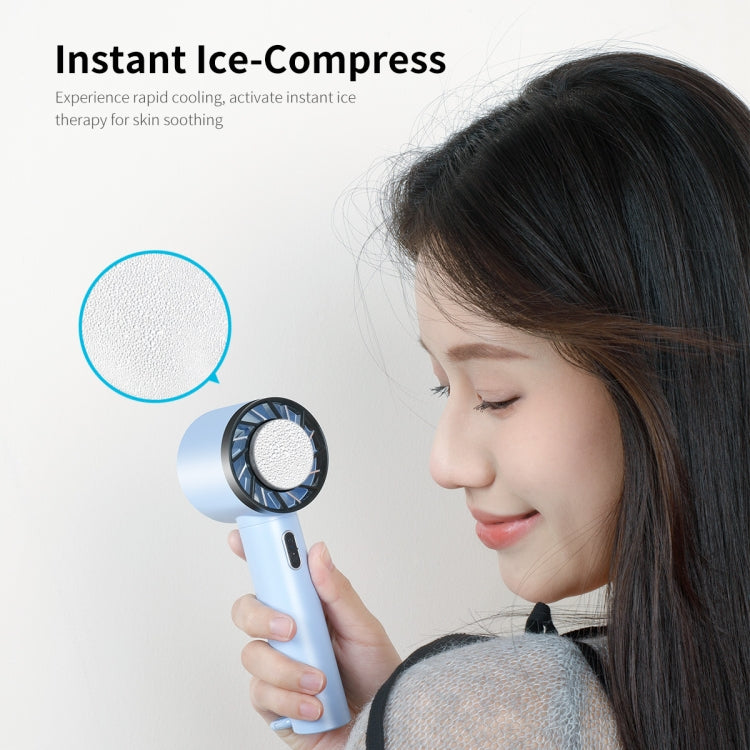Mini ventilateur de refroidissement portatif à compresse froide ENKAY Hat-Prince (rose)