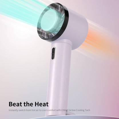 Mini ventilateur de refroidissement portatif à compresse froide ENKAY Hat-Prince (rose)