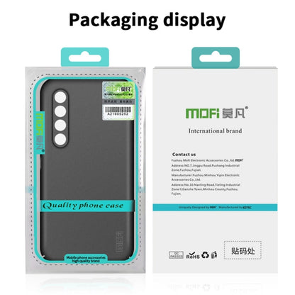 For Meizu 21 MOFI Fandun Series Frosted PC Ultra-thin All-inclusive Phone Case(Black)