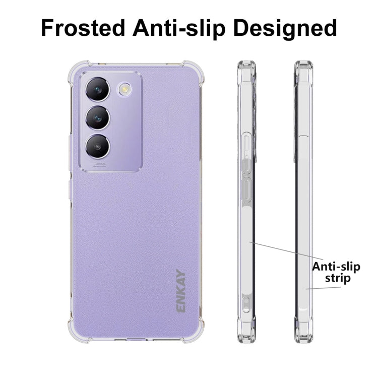For OPPO Reno11 F 5G Global ENKAY Hat-Prince Transparent TPU Shockproof Phone Case