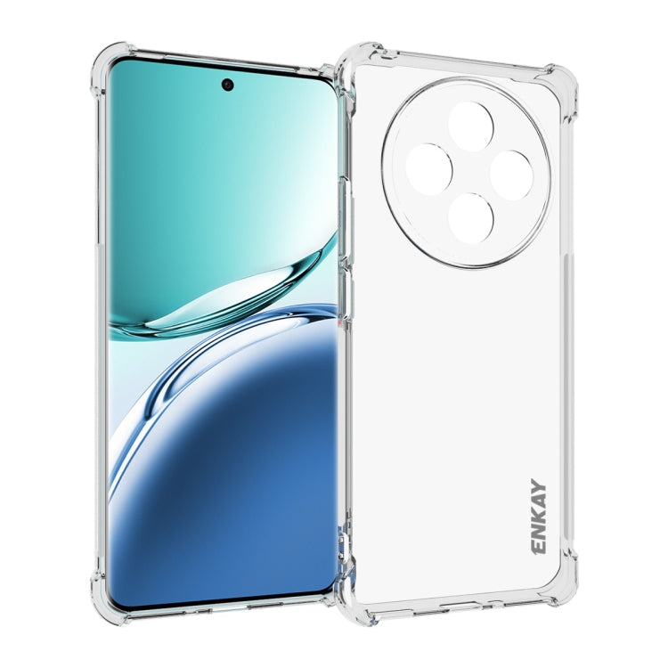 For OPPO A3 Pro ENKAY Hat-Prince Transparent TPU Shockproof Phone Case