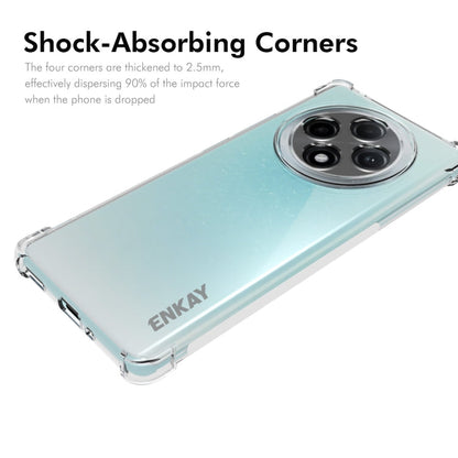 For OPPO A3 Pro ENKAY Hat-Prince Transparent TPU Shockproof Phone Case