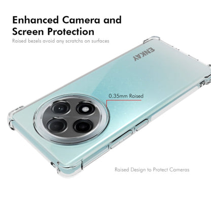 For OPPO A3 Pro ENKAY Hat-Prince Transparent TPU Shockproof Phone Case