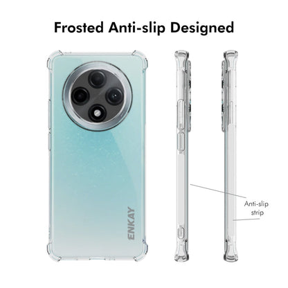 For OPPO A3 Pro ENKAY Hat-Prince Transparent TPU Shockproof Phone Case