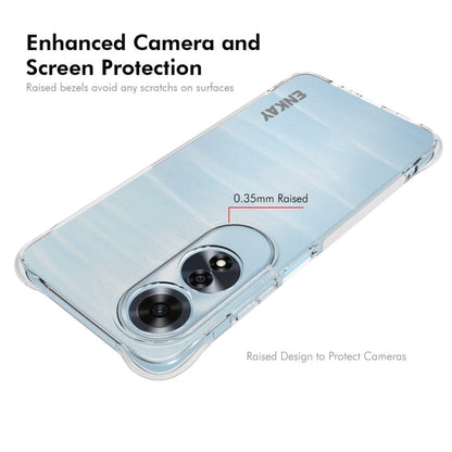 For OPPO A60 4G ENKAY Hat-Prince Transparent TPU Shockproof Phone Case