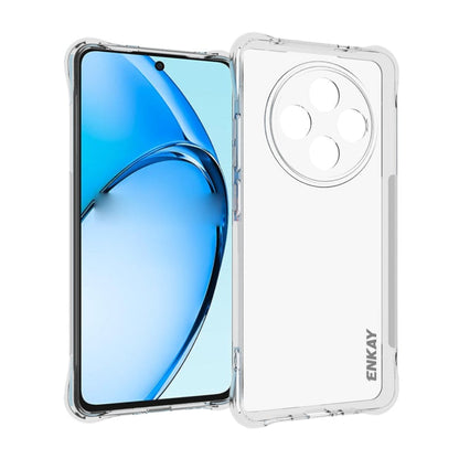 For OPPO Reno12 F 5G Global ENKAY Hat-Prince Transparent TPU Shockproof Phone Case