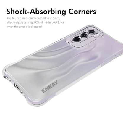 For OPPO Reno12 Pro Global ENKAY Hat-Prince Transparent TPU Shockproof Phone Case