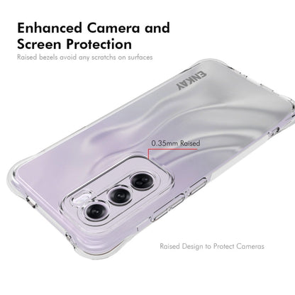 For OPPO Reno12 Pro Global ENKAY Hat-Prince Transparent TPU Shockproof Phone Case