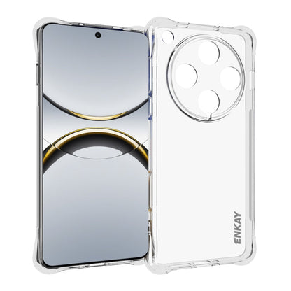 For OPPO Find X8 Pro 5G ENKAY Hat-Prince Transparent TPU Shockproof Phone Case