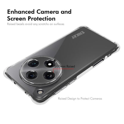 For OPPO Find X8 Pro 5G ENKAY Hat-Prince Transparent TPU Shockproof Phone Case