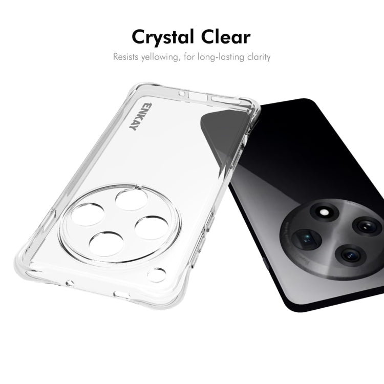 For OPPO Find X8 Pro 5G ENKAY Hat-Prince Transparent TPU Shockproof Phone Case