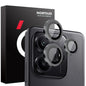For Xiaomi Redmi Note 14 5G NORTHJO Camera LensCD Vein Metal Ring Tempered Glass Film(Black)
