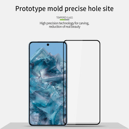 For Google Pixel 9 Pro XL Unlock MOFI 9H 2.5D Full Screen Tempered Glass Film(Black)